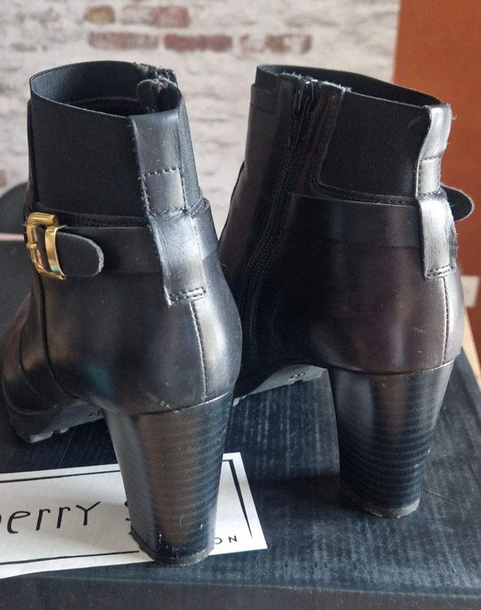Boots à talon noire - photo numéro 3