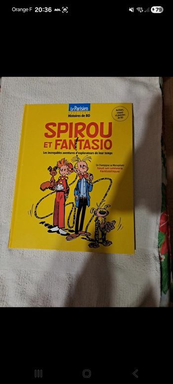 Histoire de BD Spirou et Fantasio