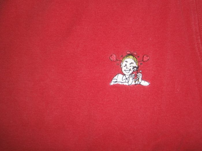 Tee-shirt MC rouge 10 ans - photo numéro 4