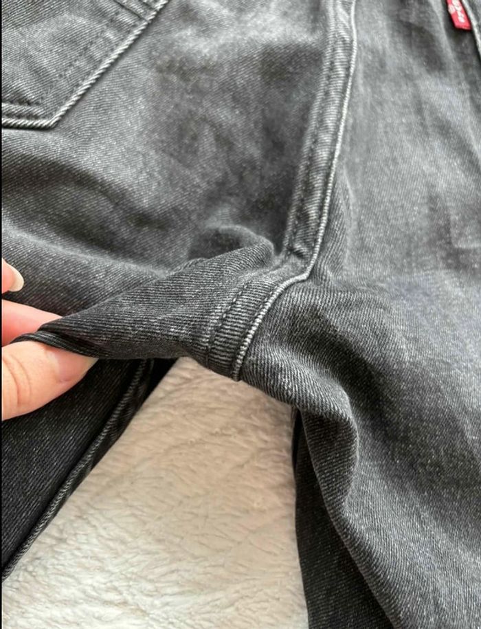 Jean Levi’s 559 homme XL/46 L30 coupe regular straight droit gris anthracite noir 00s y2k vintage - photo numéro 12