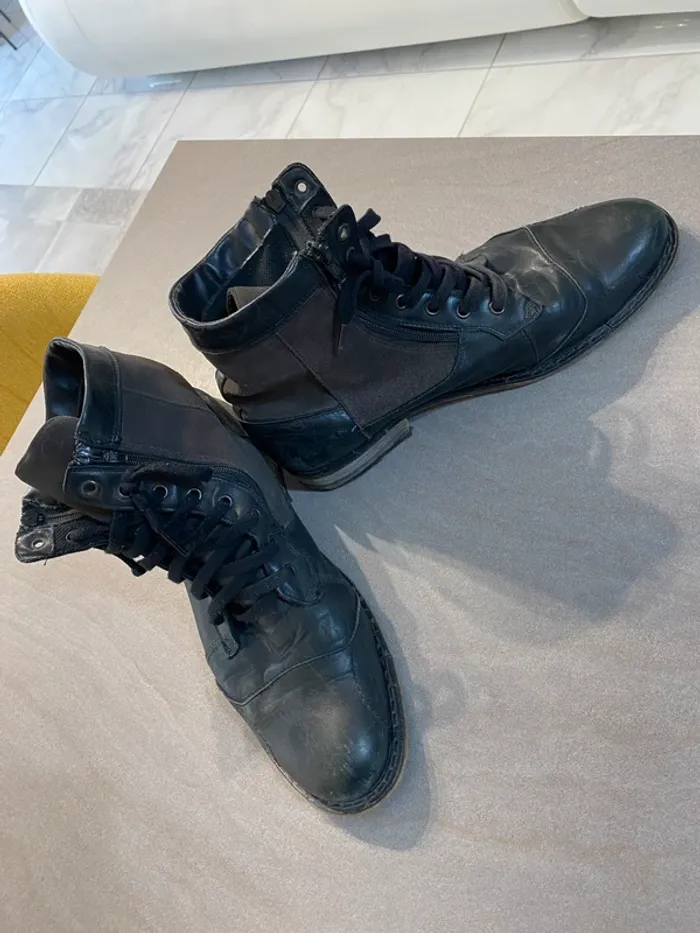 Bottes hommes style rangers - photo numéro 3