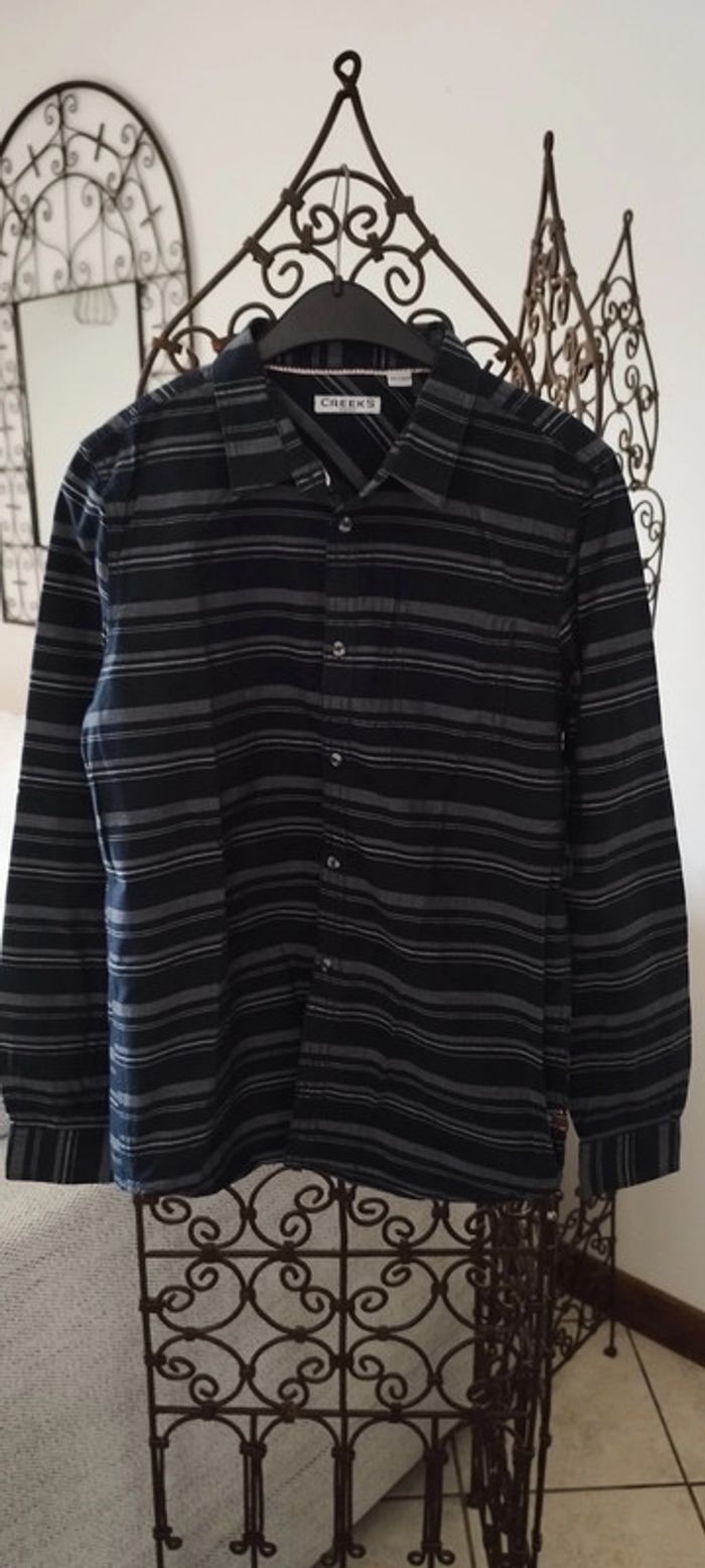 Chemise manches longues Creeks. Taille 16 ans. Neuve. - photo numéro 2