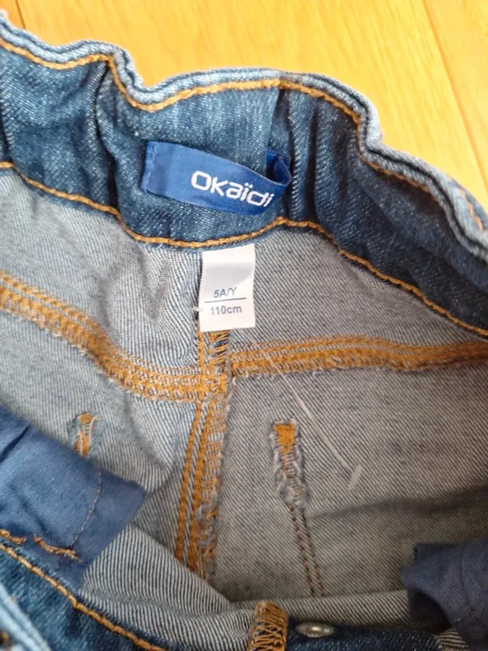 Short en jean okaidi - photo numéro 2