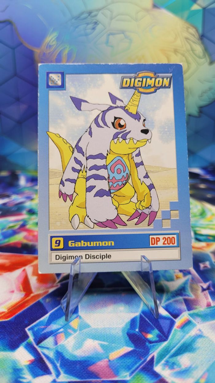 Carte Digimon Gabumon 12/34 Édition Série TV