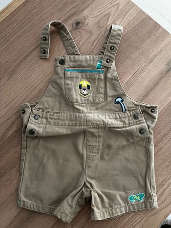 Salopette short