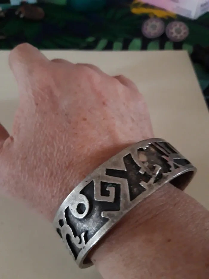 Bracelet rigide ancien Creeks