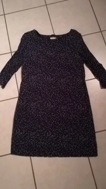 Robe bleue marine kiabi