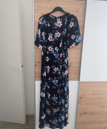 Kimono long fleuri