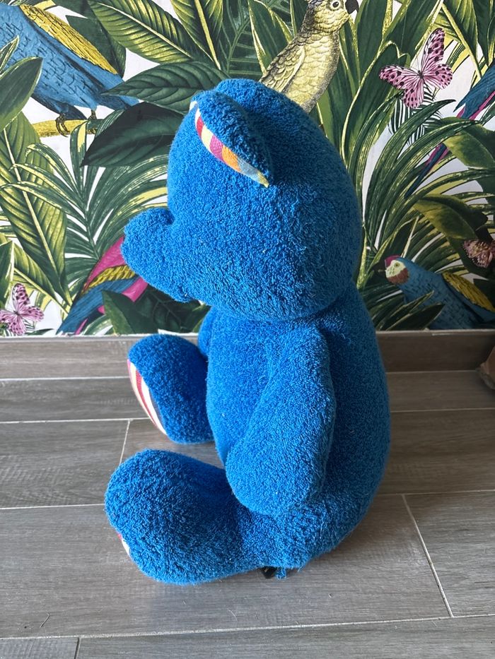 Nounours catalan bleu 45 cm - photo numéro 4