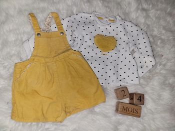 Ensemble moutarde okaidi