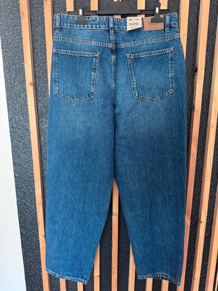 Jean Loose BZB – Taille 42 – Style tendance & confort - Neuf - Valeur 49€ - photo numéro 4