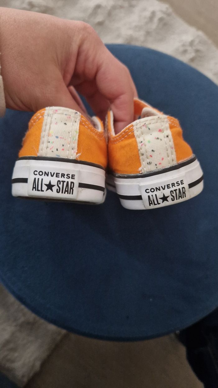 Converse bébé orange - photo numéro 2