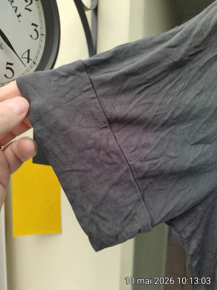 Top fluide gris anthracite - Janina (Taille 52) - photo numéro 4