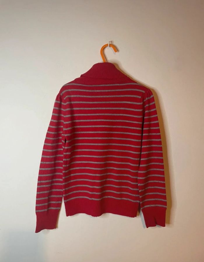 Pull Sweat col roulé 5/6 ans garçon - photo numéro 2