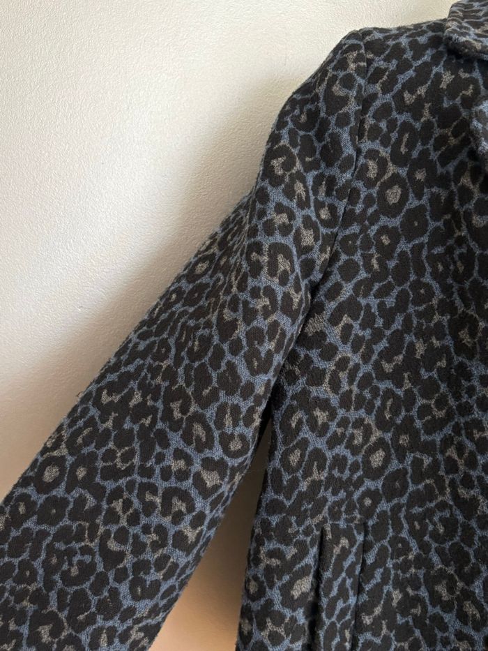 Manteau Caroll - Motifs léopard - photo numéro 5