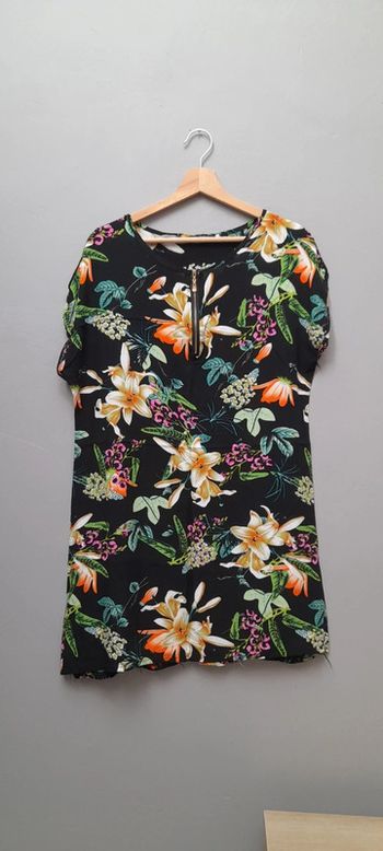 Robe fluide imprimé fleurie