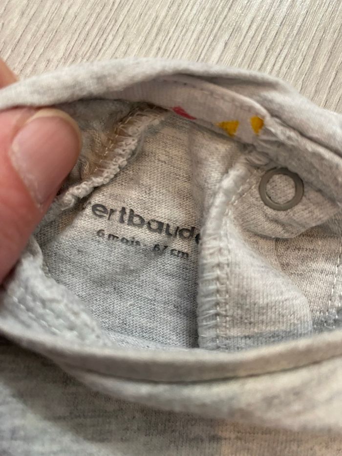 T-shirt 6 mois fille - photo numéro 4