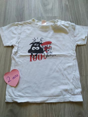 t-shirt mc 2 ans