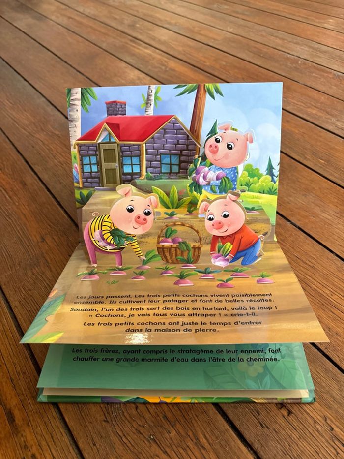 Livres les trois petits cochons - photo numéro 3