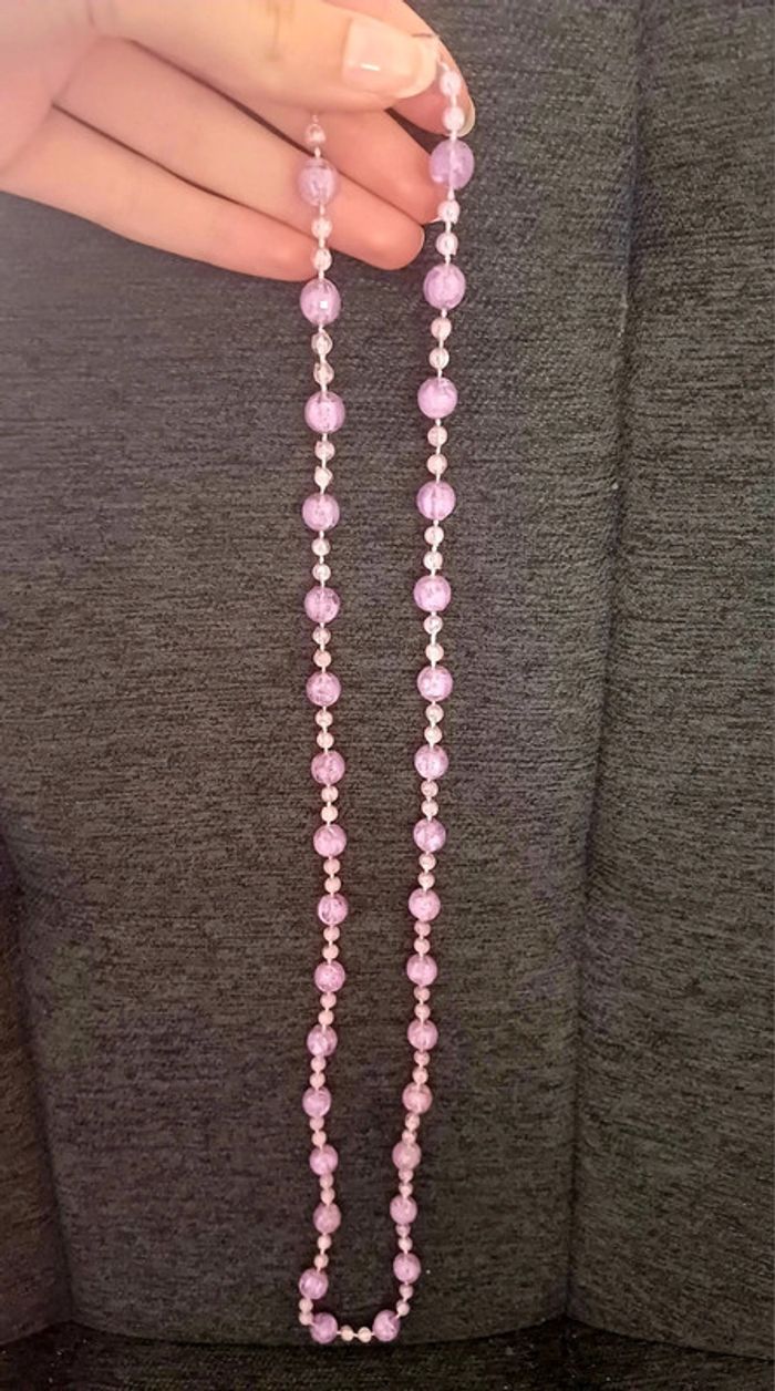 4 colliers avec perles colorées - photo numéro 5