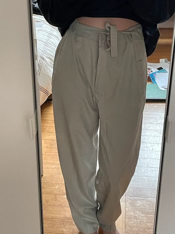 Pantalon droit gris