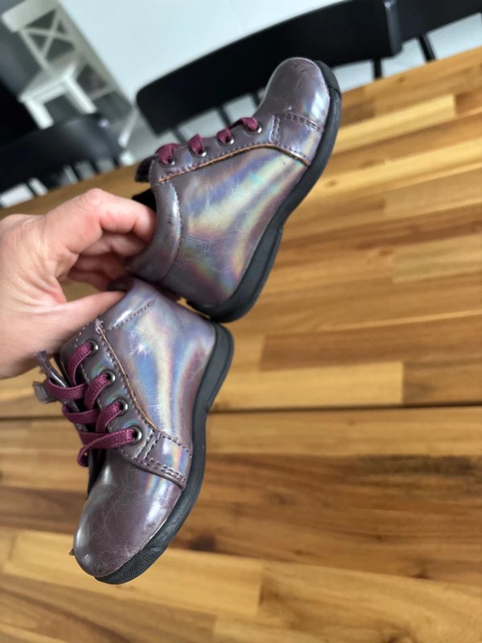 Chaussures violettes métallisées - photo numéro 3