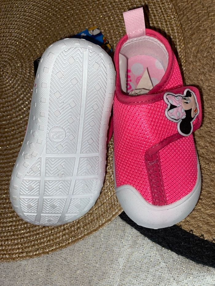 Baskets Minnie taille 22 disney - photo numéro 3