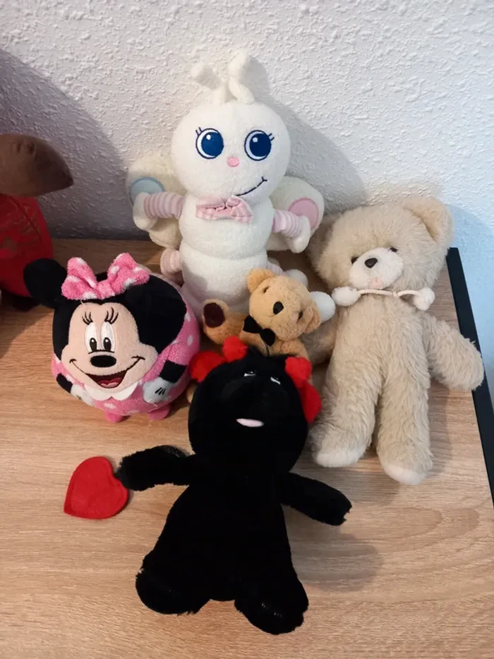 Lots de peluches différentes marques ajena, fizzy, nounours,etc - photo numéro 6