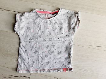 Vêtement fille tee-shirt manches courtes Sergent Major 4 ans