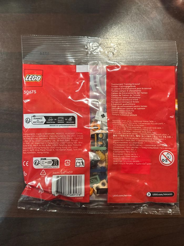 Polybag Lego Ninjago 30675, Tournament Training Ground , scellé - photo numéro 3