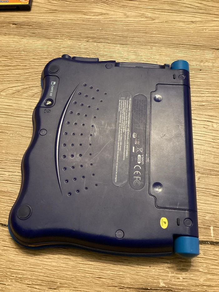 console de jeu portable tactile storio vtech bleu avec 1 jeu - photo numéro 5