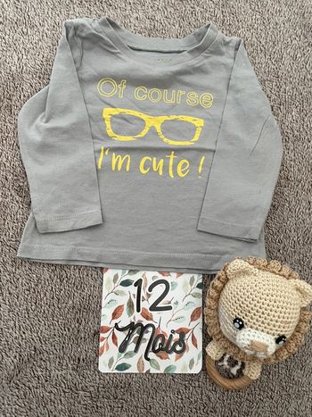 Tee shirt « I’ m cute »
