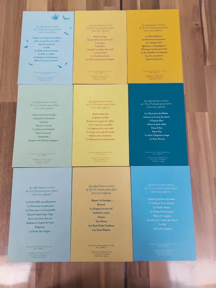 Coffret Mes plus beaux contes de A à Z - photo numéro 4