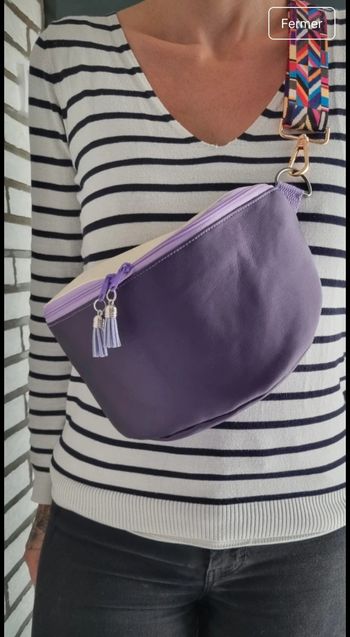 Sac banane fait main