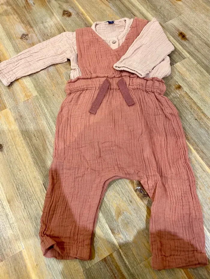 Combi pantalon + body