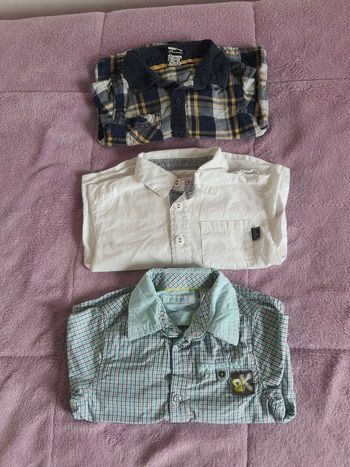 Lot de 3 chemises à manches longues