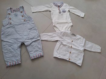Ensemble 3 pièces 6M Mon Premier Major - TBE comme neuf
