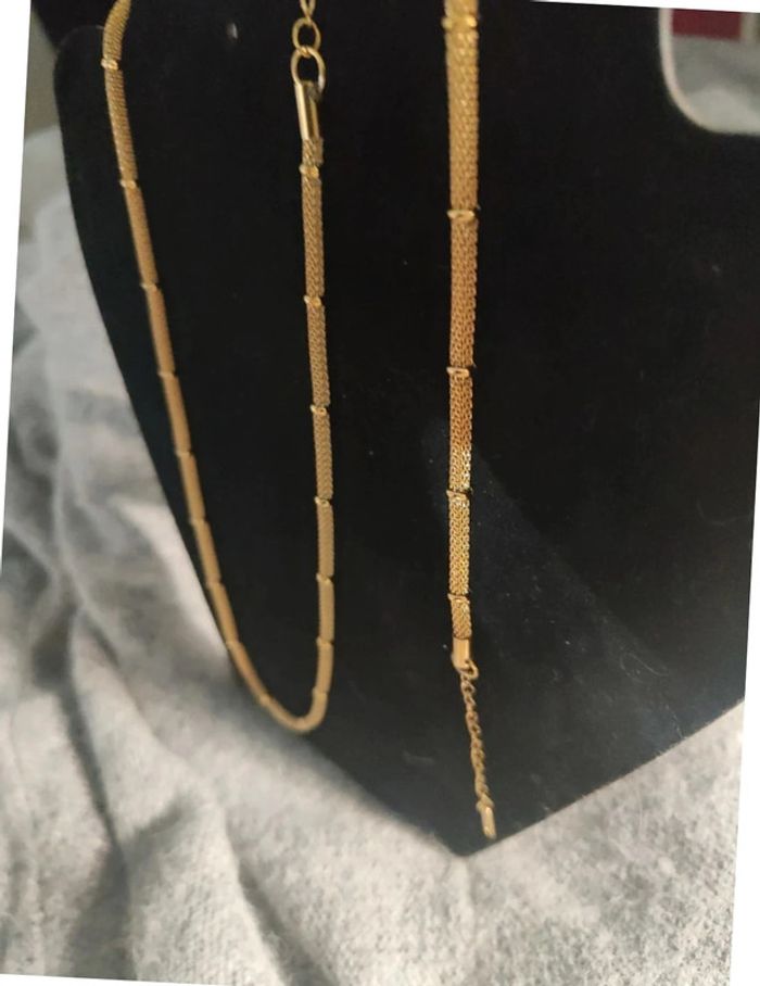 Ensemble de Bijoux Maillé Élégant - photo numéro 9