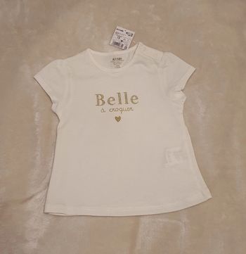 Tee shirt 12 mois Kiabi Neuf 🏷