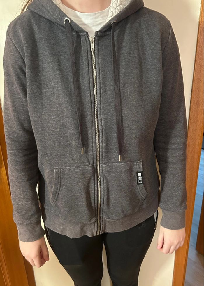 veste zip molletonnée - photo numéro 3