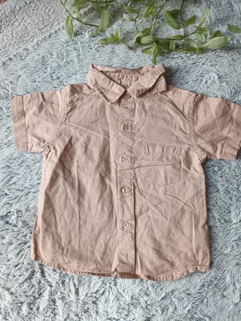 Chemise beige 18m