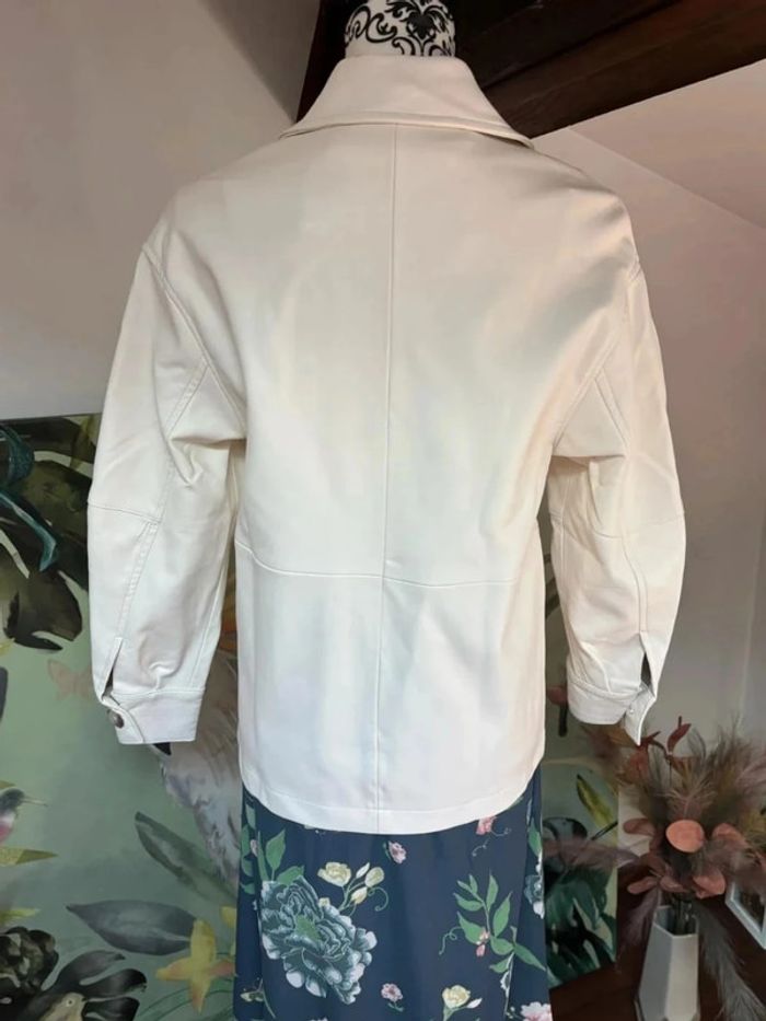 Blazer simili cuir femme - photo numéro 7