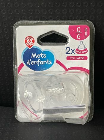 Tétines pour biberon