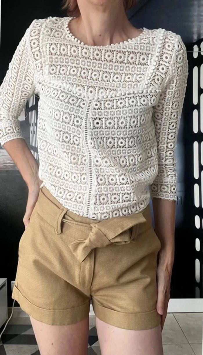 Blouse Joss en dentelle - photo numéro 4