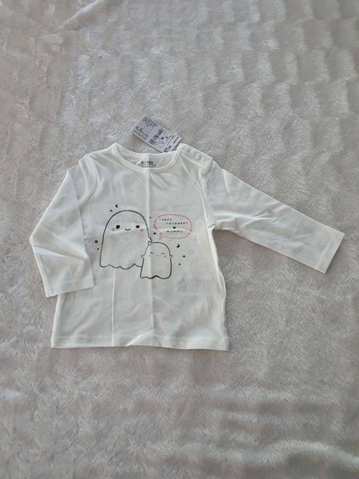 Tee shirt 9 mois Halloween 🎃 Neuf Kiabi