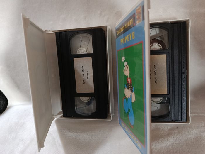 A saisir, lot cassettes VHS  " cartoon : Popeye " ( bien lire svp ) - photo numéro 3