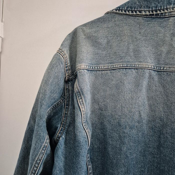 Veste en jean en excellent état bleu délavé - H&M Logg- Taille M : 38 - 40 - photo numéro 8