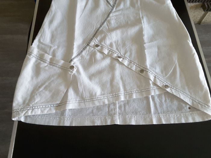 Robe blanche à bretelles – Mia Soana – Taille 44 - photo numéro 3