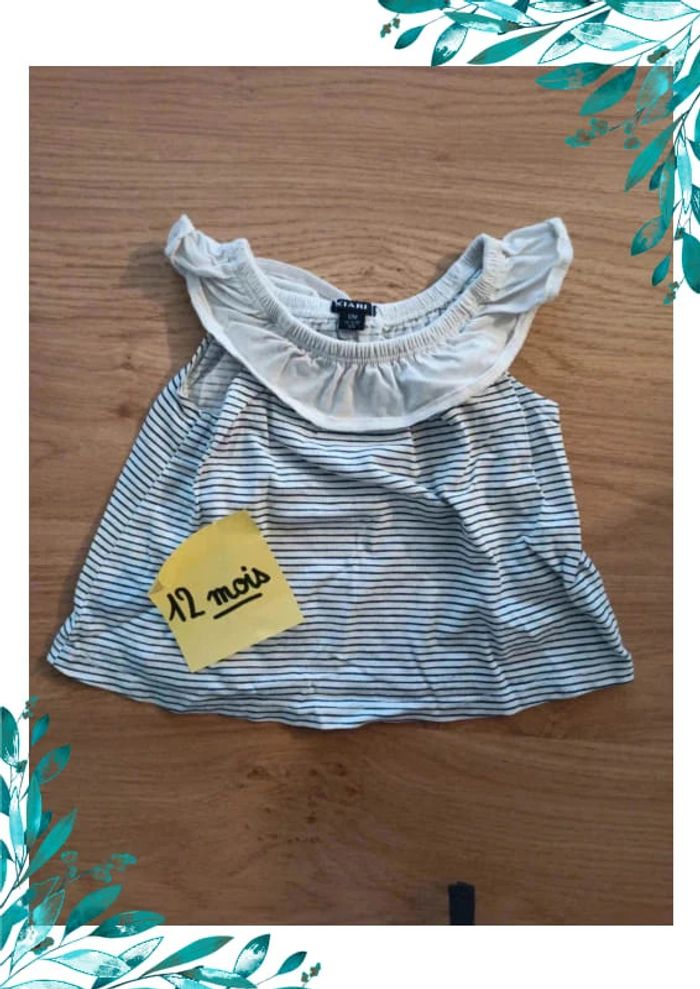 Tee shirt fille 12 mois
