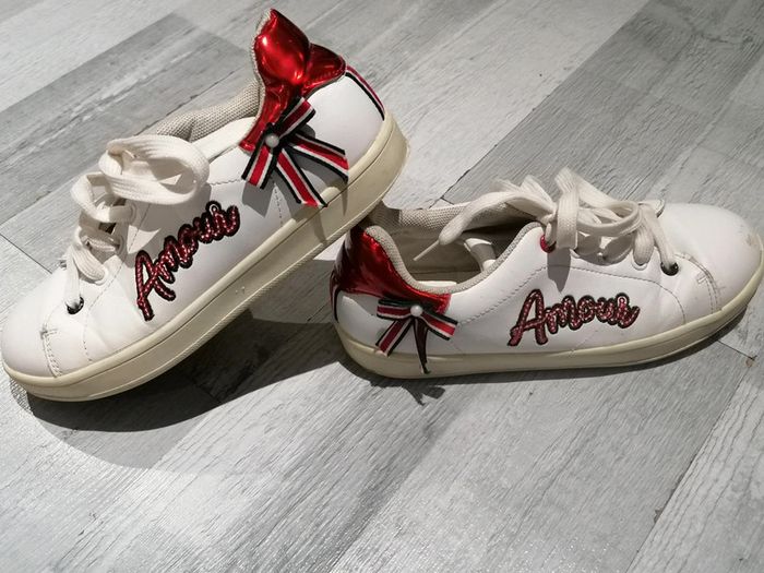 Baskets fille  T 33 👟 - photo numéro 4